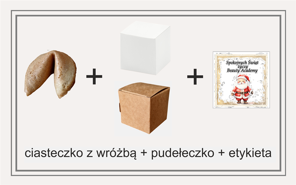 Podziękowania za współpracę - ciasteczka z wróżbą na upominek